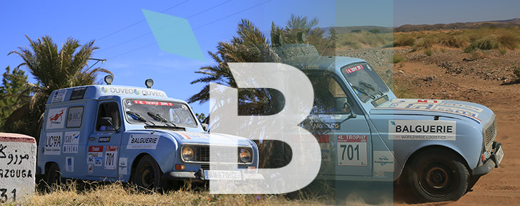 Balguerie accomptagne les étudiants du 4L Trophy Balguerie accompagne les étudiants du 4L Trophy